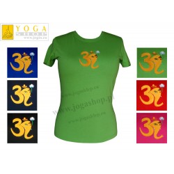 Damska Koszulka T-shirt haft z symbolem OM
