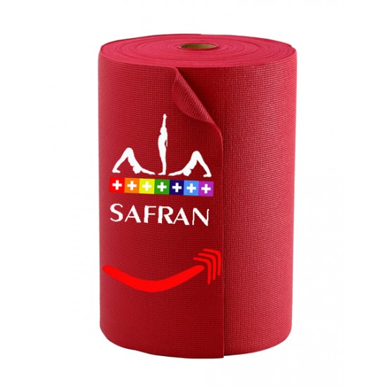 Mata Safran bordo w rolce